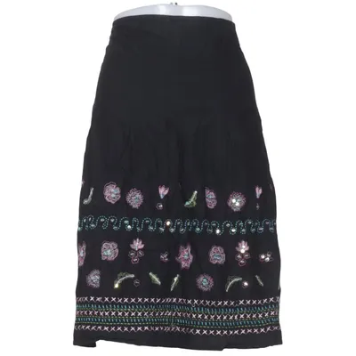 Skirt (Black, Multicolored) from Flash Basic