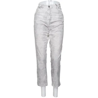 Jeans (Grau, Weiß) von Parami Baumwolle, Elasthan