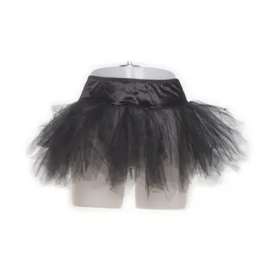 Tulle skirt (Black) Cotton, Elastane, Polyester