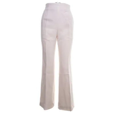 Broek (Off-white) van Escada Wol, Viscose, Polyester
