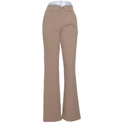 Palazzobyxor (Beige) från Fashion Nova Elastan, Polyester