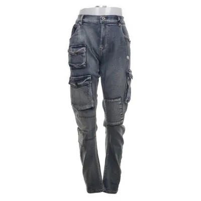 Cargobyxor (Blå) från Jensen Woman Bomull, Elastan, Polyester, Viskos