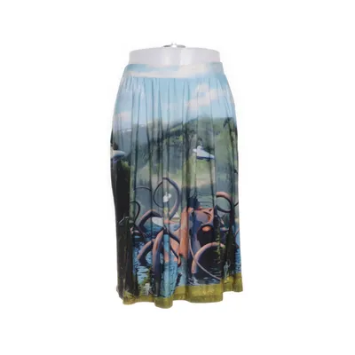 Skirt (Blue, Multicolored) from Agnes B Paris Elastane, Viscose