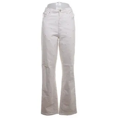 Jeans (Beige, Flerfarvet) fra LeGer Elastan, Økologisk bomuld
