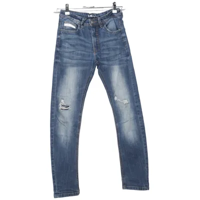 Jeans (Blå) från Lab Industries Bomull, Elastan, Polyester, Viskos