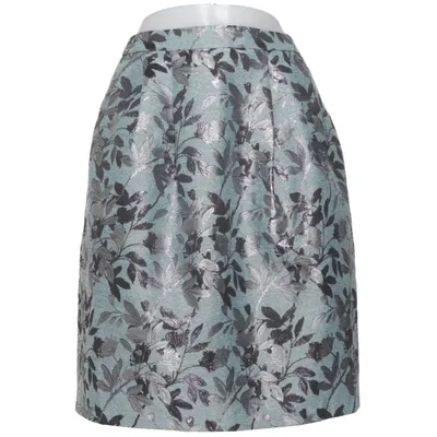 Jupe (Vert, Multicolore) de UNQ Coton, Polyester, Viscose