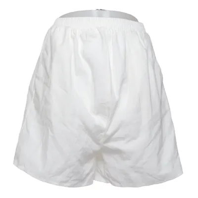 Short (Blanc) de Missguided Maternity Lin, Polyester, Viscose