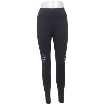 Sportleggings (Zwart) van P.E Nation Elastaan, Polyamide, Polyester