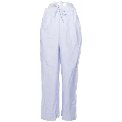Pyjamasbyxor (Blå, Vit) från Frau Ekologisk bomull