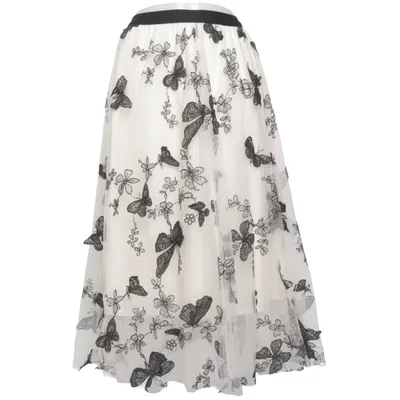 Tule rok (Beige, Zwart) van Chicwish Polyester