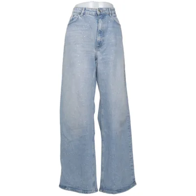 Jeans (Juicy Hw Rhinestone Wide) von ONLY Blue Denim Recycelte Baumwolle