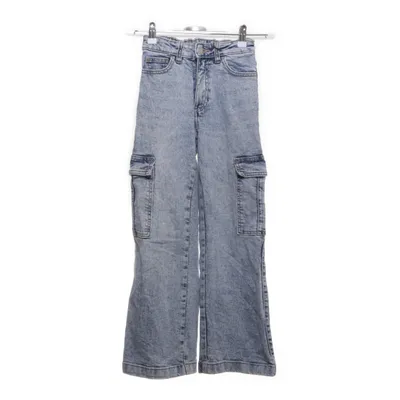 Cargobyxor (Blå) från Hanna Bomull, Elastan, Ull