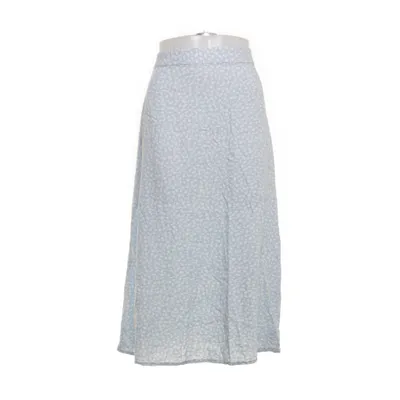 Nederdel (Blå, Hvid) fra Monki Viscose