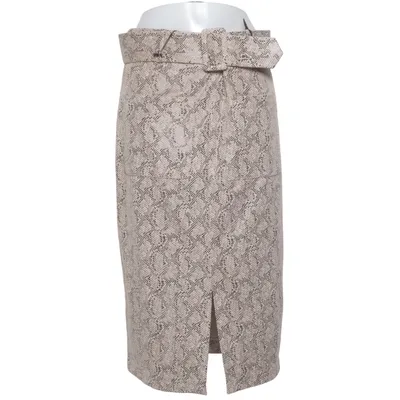 Skirt (Beige, Black) from Lumina Elastane, Polyester