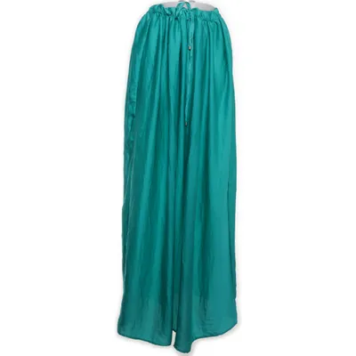 Långkjol (Turkos) från Mango Casual Polyester