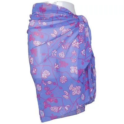 Sarong (Bleu, Rose, Blanc) de Scampi Élasthane, Polyamide