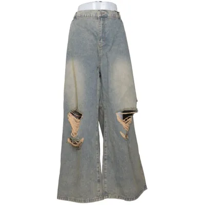 Jeans (Blå, Grå) Bomuld, Polyester, Viscose