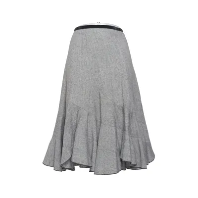 Nederdel (Grå) fra Dunnes Stores Polyamid, Polyester, Uld