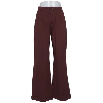 Pantalon patte d'éléphant (Marron) de Hema Élasthane, Polyamide, Viscose