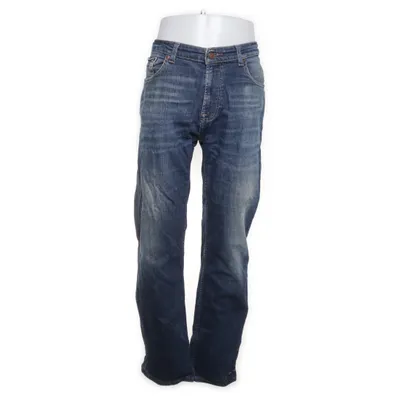 Spijkerbroek (Blauw) van Dressmann Katoen, Elastaan, Polyester