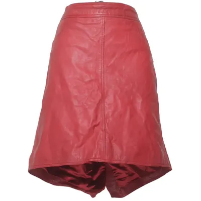 Läderkjol (Röd) från Amy Vermont Skinn, Polyester