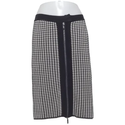 Kjol (Svart, Vit) från MaxMara Bomull, Polyester, Viskos