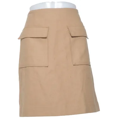 Jupe (Marron) de Frk. Polyester, Viscose, Laine