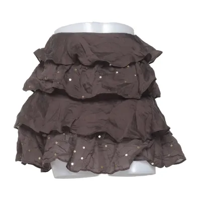 Skirt (Brown) from Zara Cotton