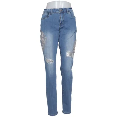 Spijkerbroek (Blauw) van Arizona Katoen, Elastaan, Polyester
