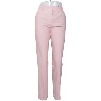 Kostuumbroek (Roze) van Mango Elastaan, Linnen, Polyester, Viscose