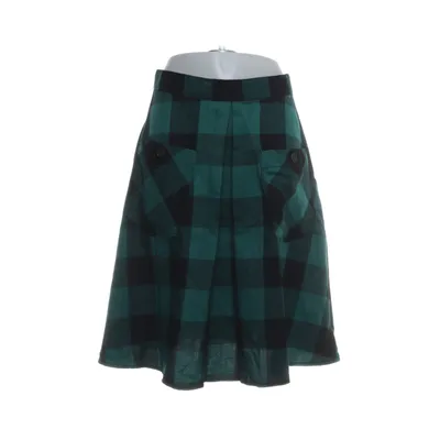 Skirt (Green, Black) from Hell Bunny Polyester, Viscose