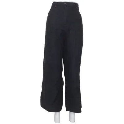 Pantalon (Noir) de Machine Coton, Lin, Viscose