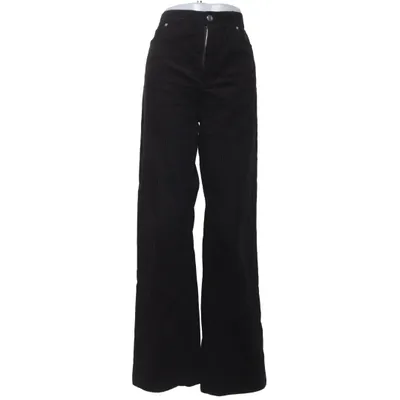 Fløjlsbukser (Sort) fra Monki Bomuld, Polyester