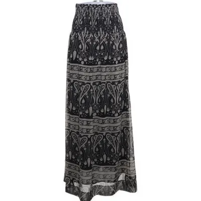 Maxi skirt (Black, Gray) from Best Emilie Polyester
