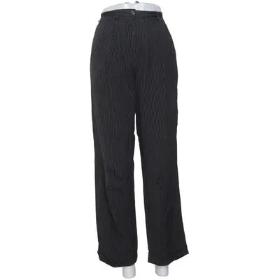 Suit pants (Black, White) from United Colors of Benetton Viscose, Wool