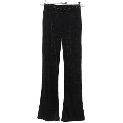 Byxor (Svart, Guldfärgad) från Anytime Elastan, Polyester