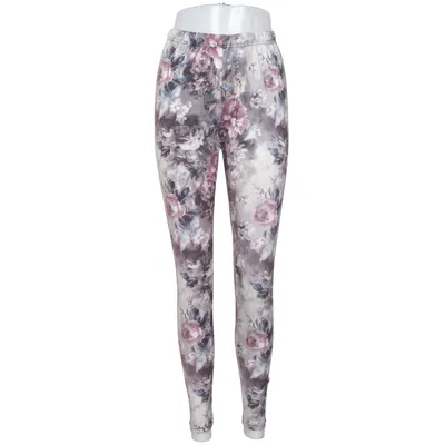 Leggings (Gray, Purple, Multicolored) from Temple Elastane, Polyester
