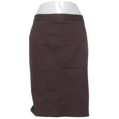 Pencil skirt (Brown) from DAKS London Cotton, Elastane, Polyester