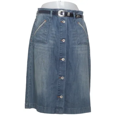 Spijkerrok (Blauw) van ESPRIT Denim Katoen, Elastaan