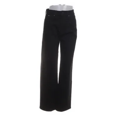 Jeans (Svart) från Wide Leg Bomull, Elastan