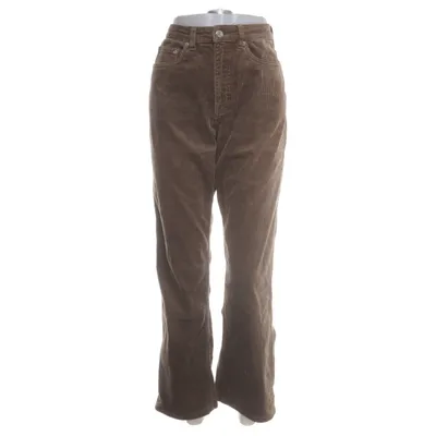 Fløjlsbukser (Brun) fra Weekday Bomuld, Elastan, Polyester