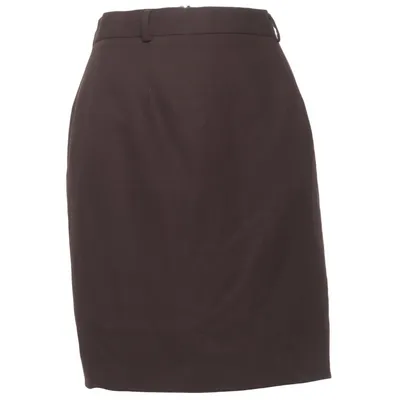 Rok (Sk 756) van Racing Green Polyester, Wol