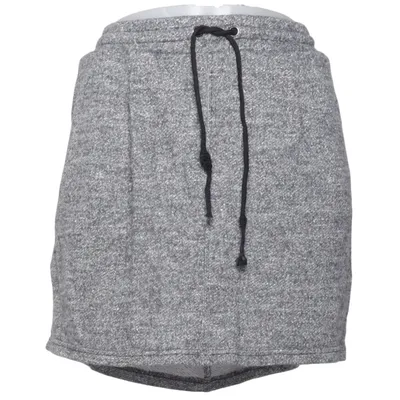 Skirt (Gray) from VRS Woman Cotton, Metallic fiber, Polyester, Viscose