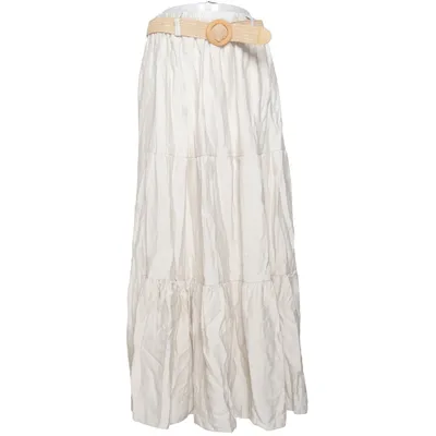 Långkjol (Beige) från Unica