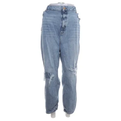Spijkerbroek (Blauw) van River Island Plus Katoen, Elastaan