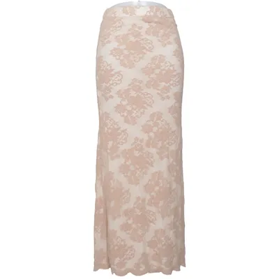 Maxirock (Beige) von La Redoute Polyamid, Viskose