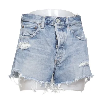 Jeansshorts (Blå) från Moussy Bomull, Skinn