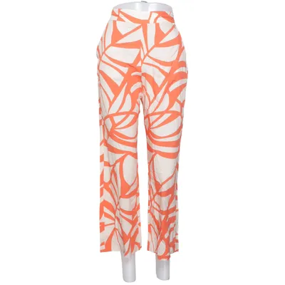 Pantalon patte d'éléphant (Orange, Beige) de Lola Casademunt Viscose