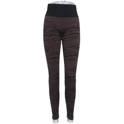 Sportleggings (Bruin, Zwart) van Casall Elastaan, Polyamide, Gerecycled polyester