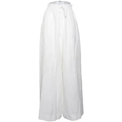 Palazzo pants (White) from Zara Lyocell, Polyamide, Viscose